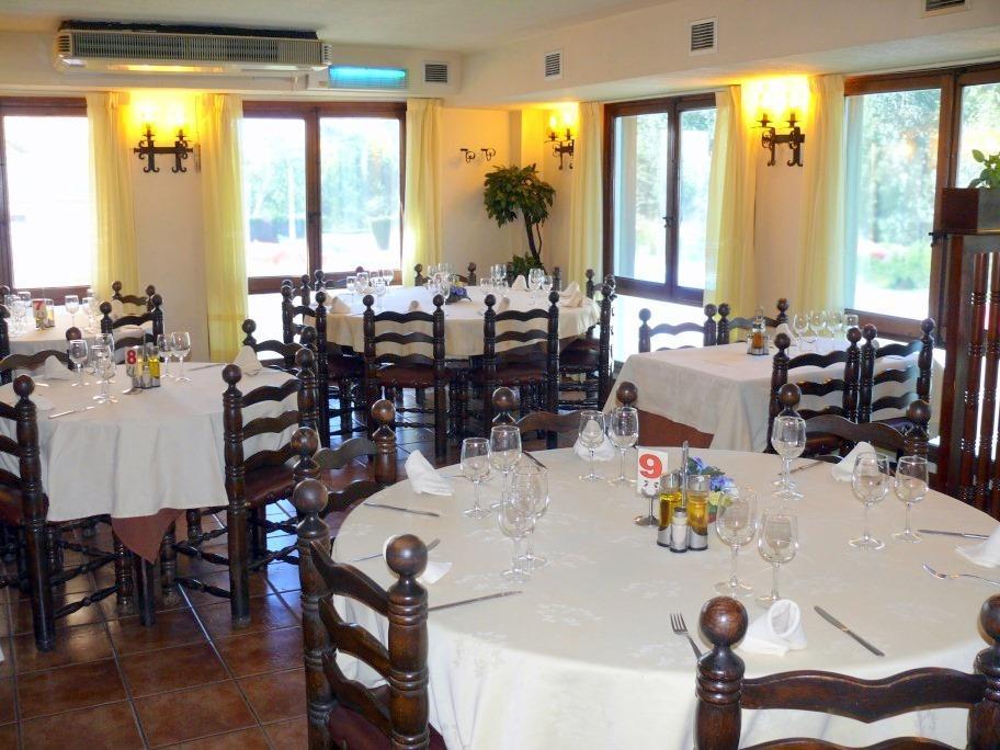 Hotel Restaurante Las Galias Zuera Nhà hàng bức ảnh